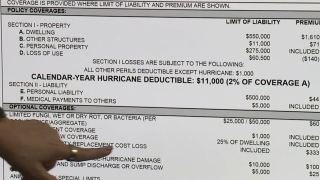 Hurricane deductible 