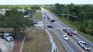 Lithia Pinecrest Road construction