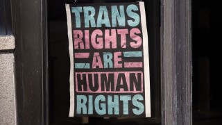 Trans Rights Sign