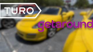 Turo and getaround logos