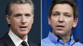 Gavin Newsom, Ron DeSantis 