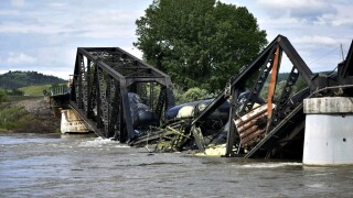 APTOPIX Montana Bridge Collapse