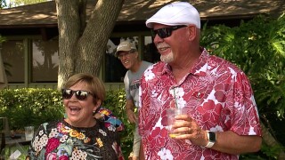 Former Bucs head coach Bruce Arians at the Arians Golf Classic