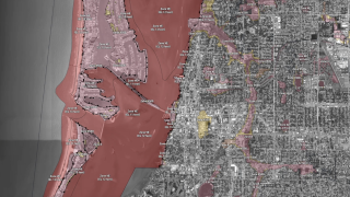 Forerunner flood map for City of Clearwater