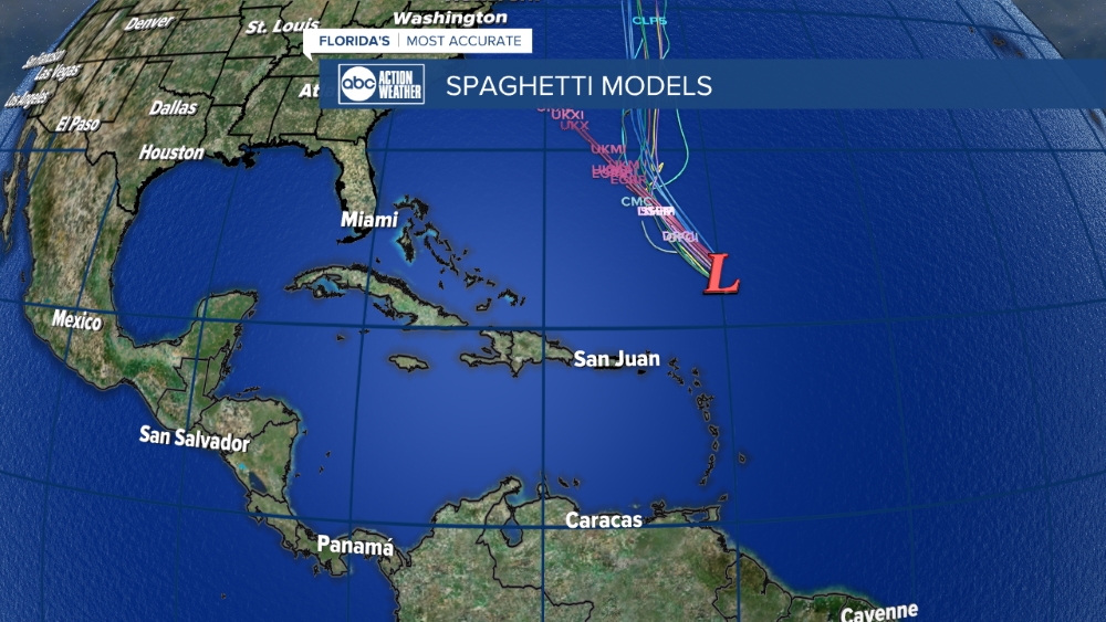 Tropical Storm Cindy Model Forecast